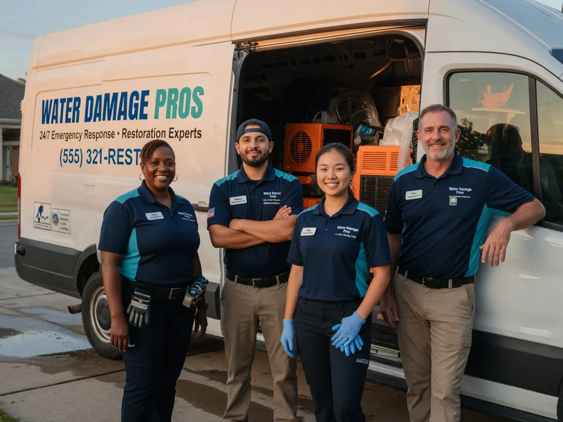 Water Damage Restoration company in Hye, TX
