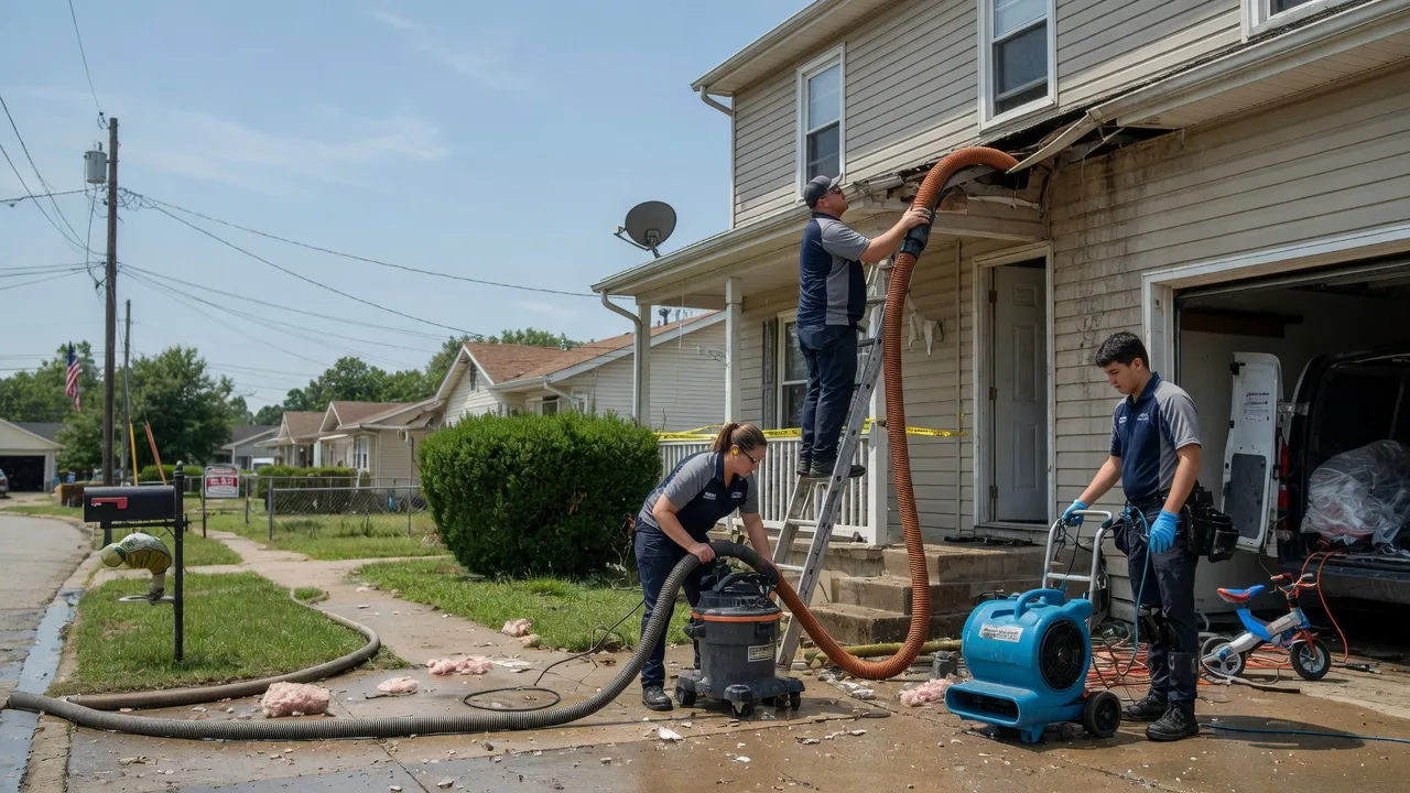 Water Damage Restoration in Hye, TX near me